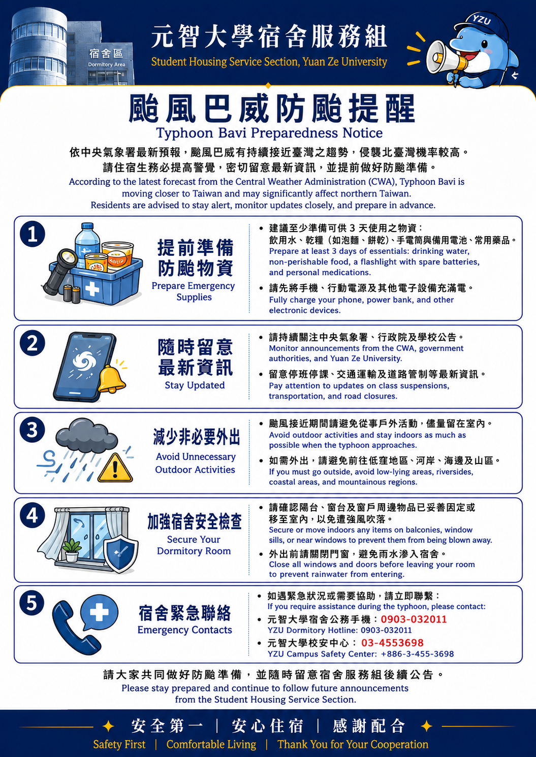 颱風巴威防颱提醒