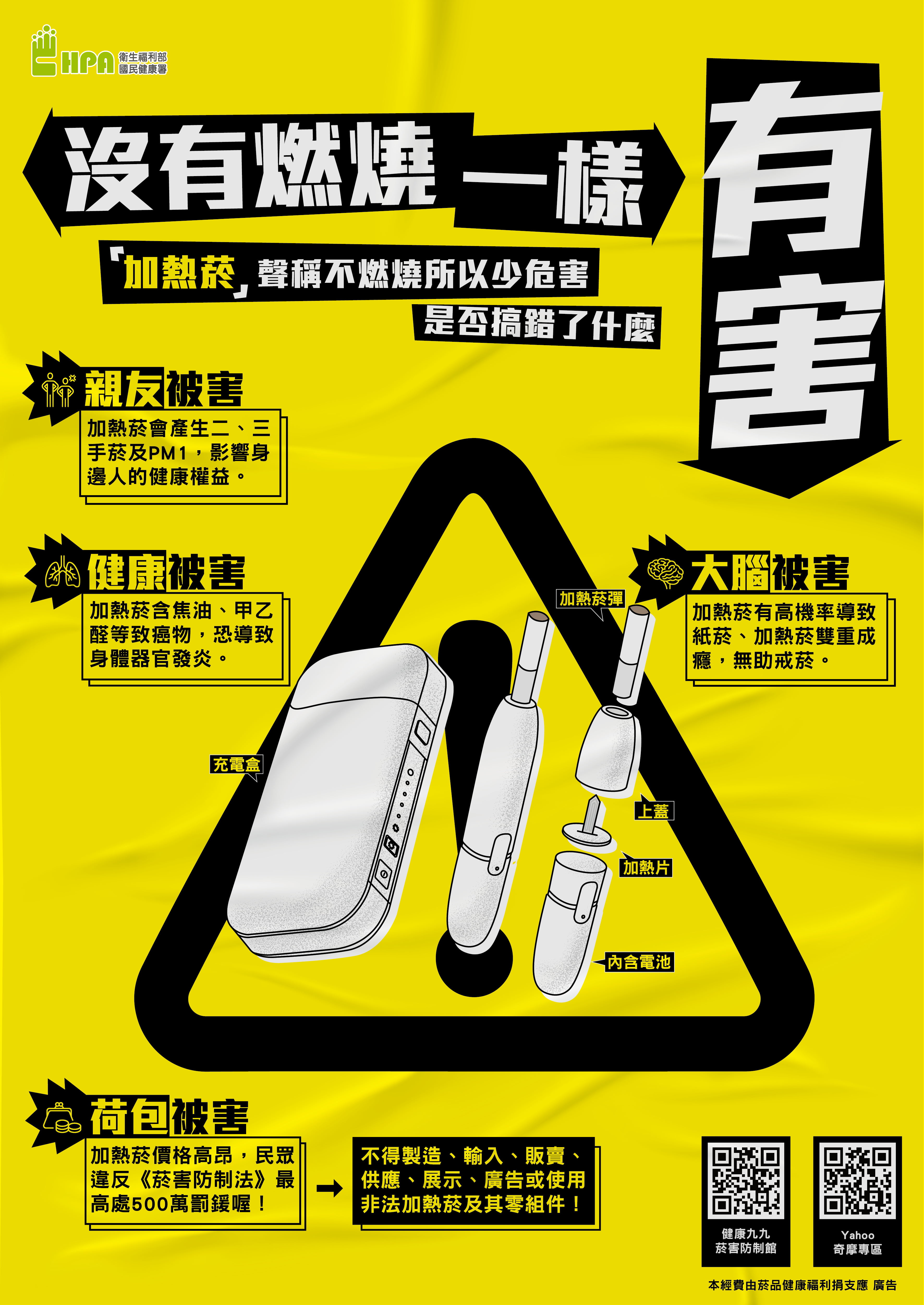 危害警示款