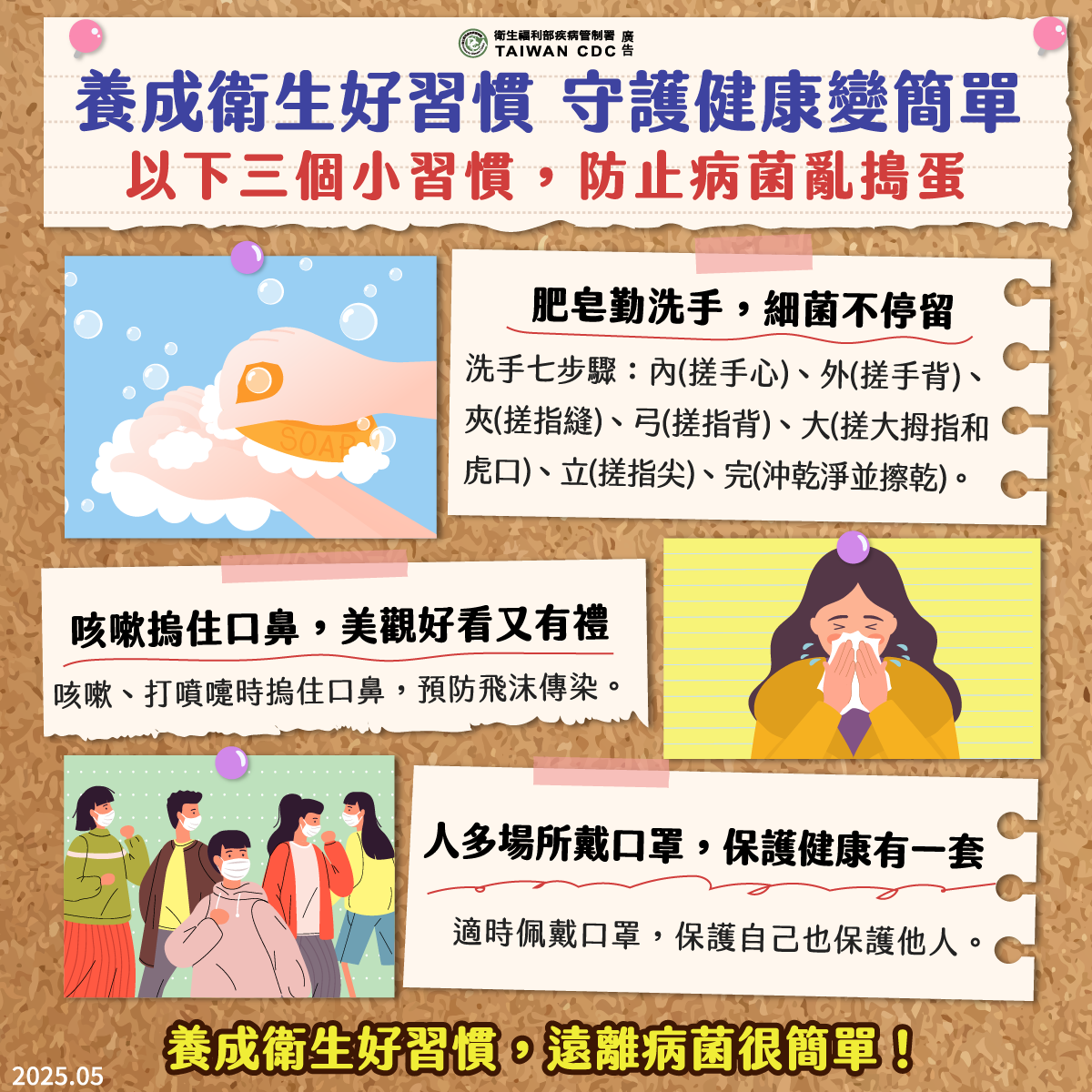 養成衛生習慣
