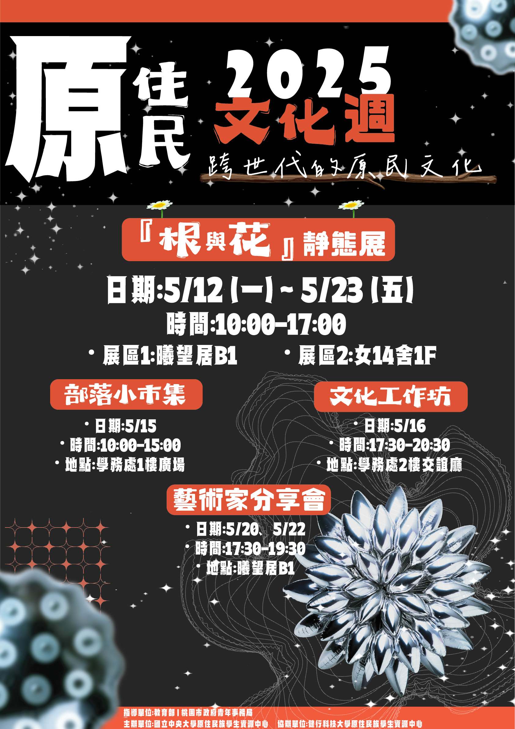原住民文化週海報